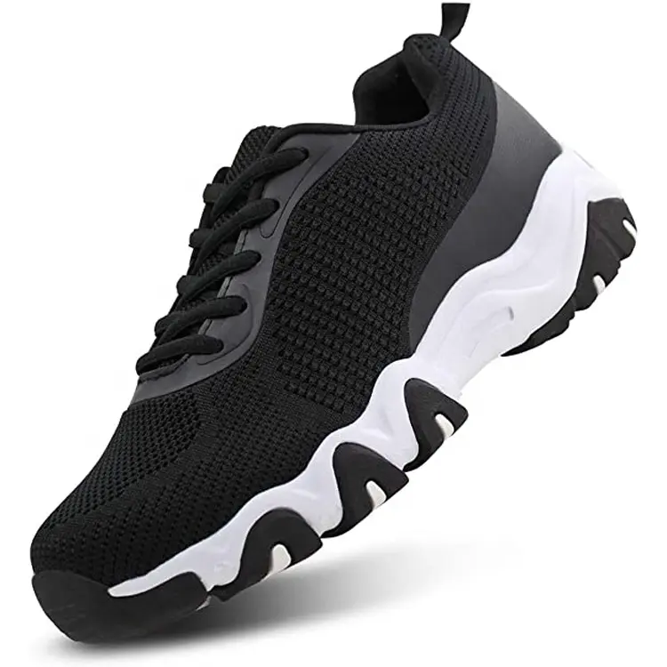 China New Design Customized Casual Knitting Athletic Sneaker Running Women Sport Shoes